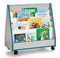Rainbow Accents Double Sided Pick-a-Book Stand - Mobile - Teal