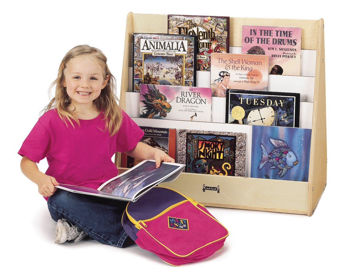 Jonti-Craft Double Sided Pick-a-Book Stand