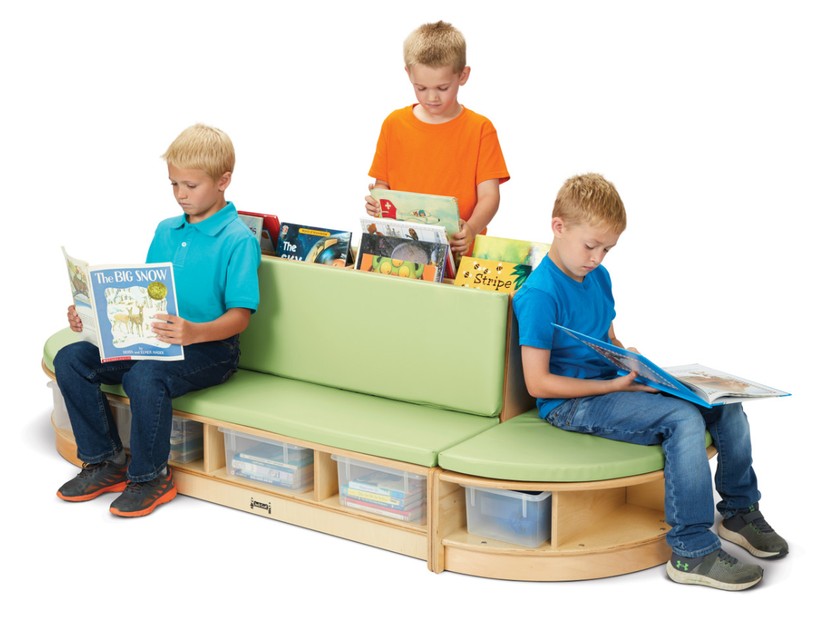 Jonti-Craft Read-a-Round 3 Piece Set - Key Lime