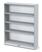 Rainbow Accents Standard Bookcase - Coastal Blue