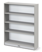 Rainbow Accents Standard Bookcase - Gray