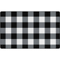 Industrial Chic Large Black & White Buffalo Check