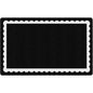 Black White & Stylish Brights Black & White Scallop Border