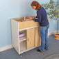 elevated™ Infant Changing Cabinet