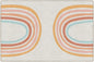 Good Vibes with Retro Rainbows Rug