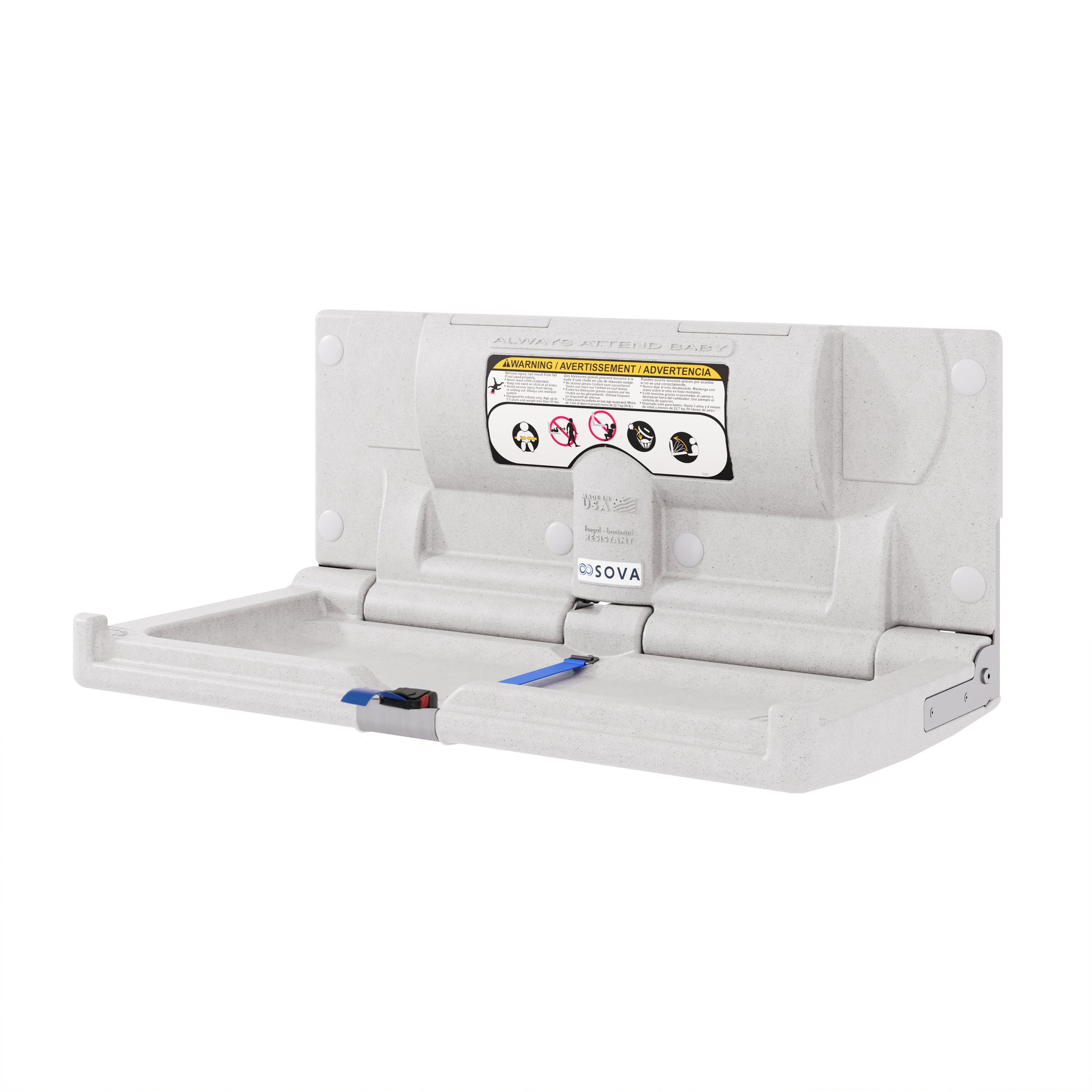 Origin Horizontal Surface Mount Changing Station (EZ Mount Backer Plate Included)