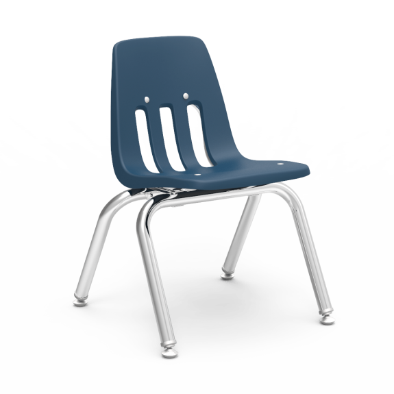 Classic Series 4-Leg Stacking Chair 12" Seat Height (PRESCHOOL-1st GRADE)