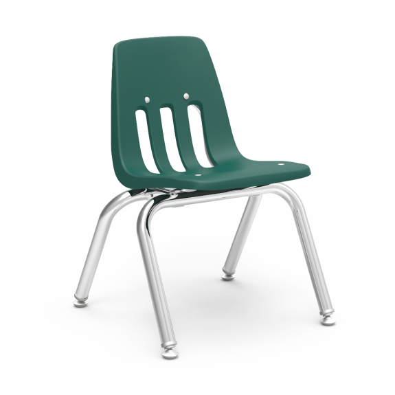 Classic Series 4-Leg Stacking Chair 12" Seat Height (PRESCHOOL-1st GRADE)