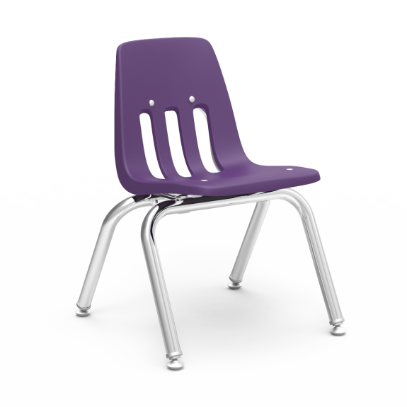 Classic Series 4-Leg Stacking Chair 12" Seat Height (PRESCHOOL-1st GRADE)