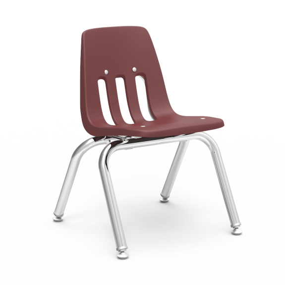 Classic Series 4-Leg Stacking Chair 12" Seat Height (PRESCHOOL-1st GRADE)