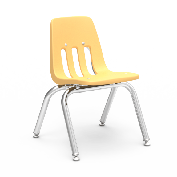 Classic Series 4-Leg Stacking Chair 12" Seat Height (PRESCHOOL-1st GRADE)