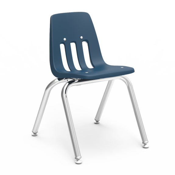 Classic Series 4-Leg Stacking Chair 14" Seat Height (KINDERGARTEN-2nd GRADE)