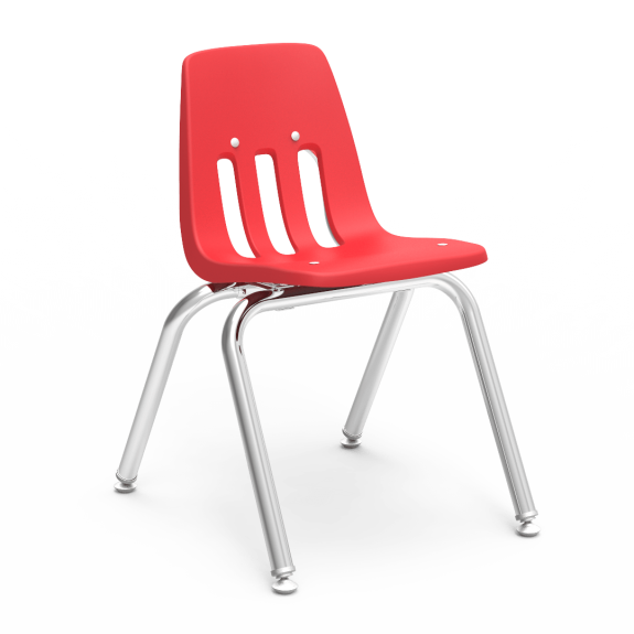 Classic Series 4-Leg Stacking Chair 14" Seat Height (KINDERGARTEN-2nd GRADE)