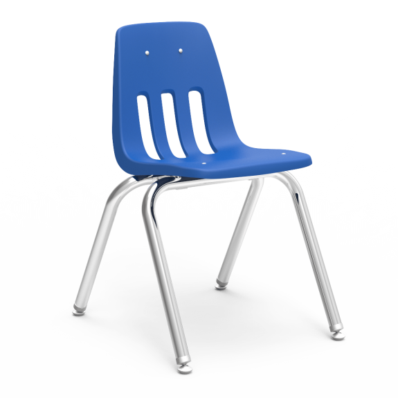 Classic Series 4-Leg Stacking Chair 16" Seat Height (3rd-4th Grade)