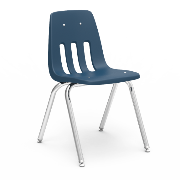Classic Series 4-Leg Stacking Chair 18" Seat Height (ADULT)