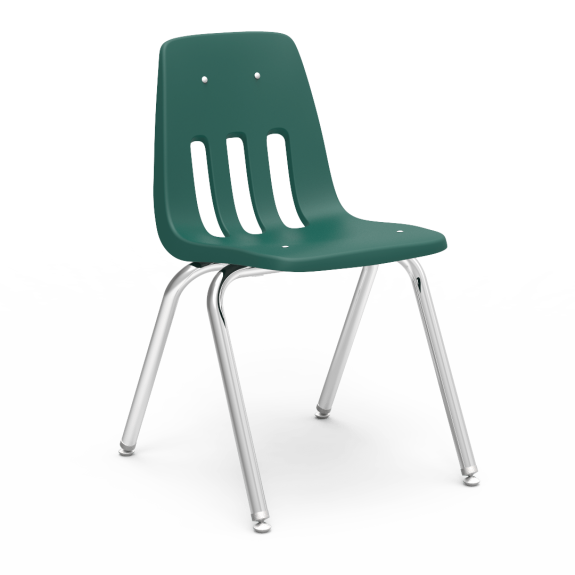 Classic Series 4-Leg Stacking Chair 18" Seat Height (ADULT)