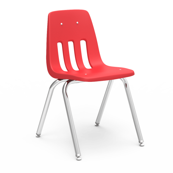 Classic Series 4-Leg Stacking Chair 16" Seat Height (3rd-4th Grade)