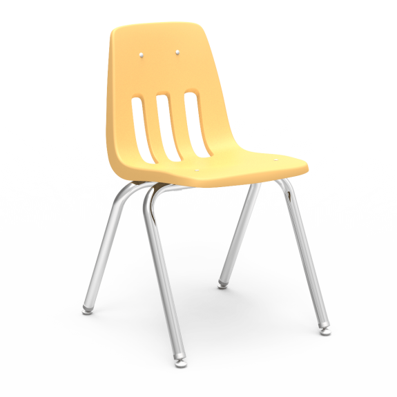 Classic Series 4-Leg Stacking Chair 16" Seat Height (3rd-4th Grade)