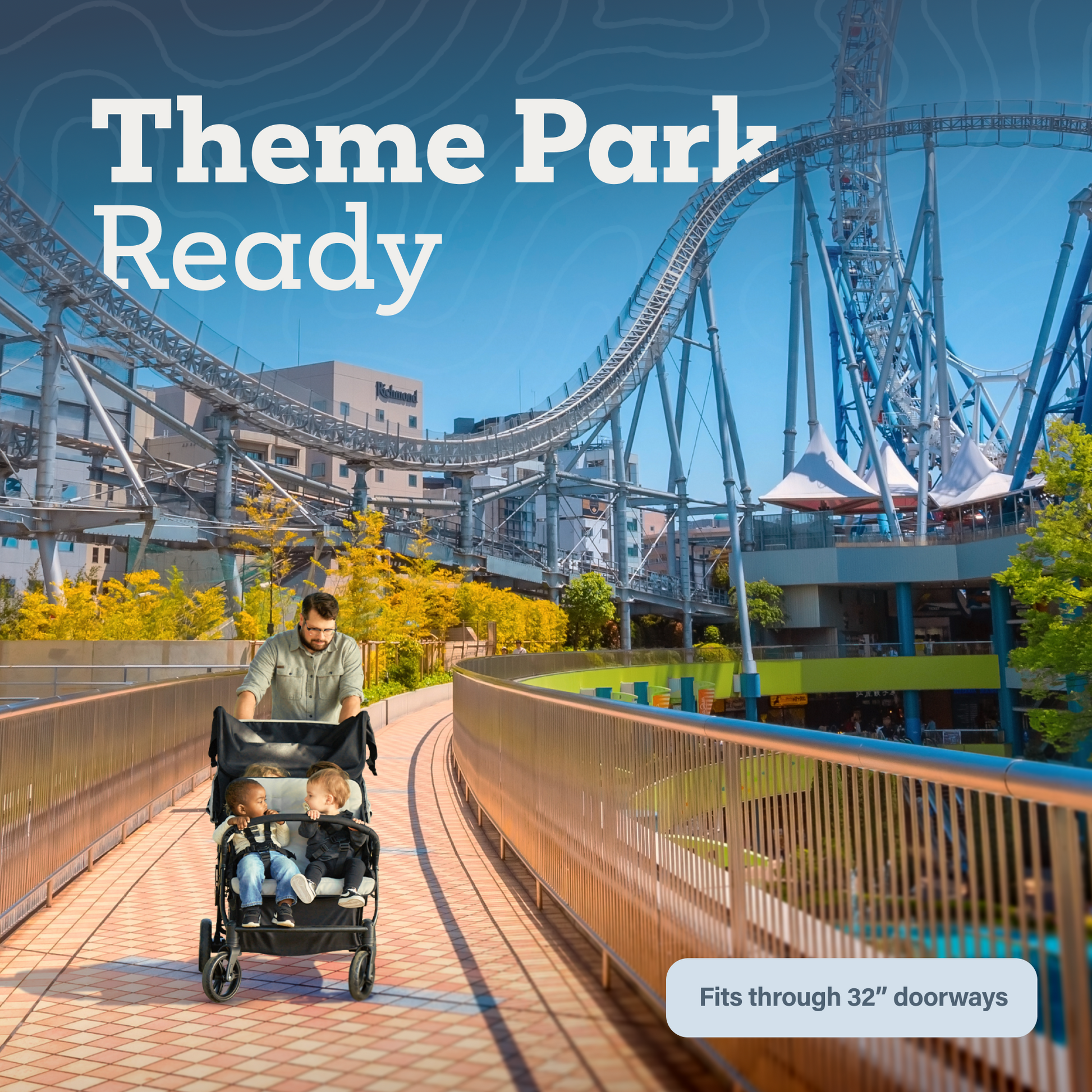 Odyssey 4 Seat Quad Stroller
