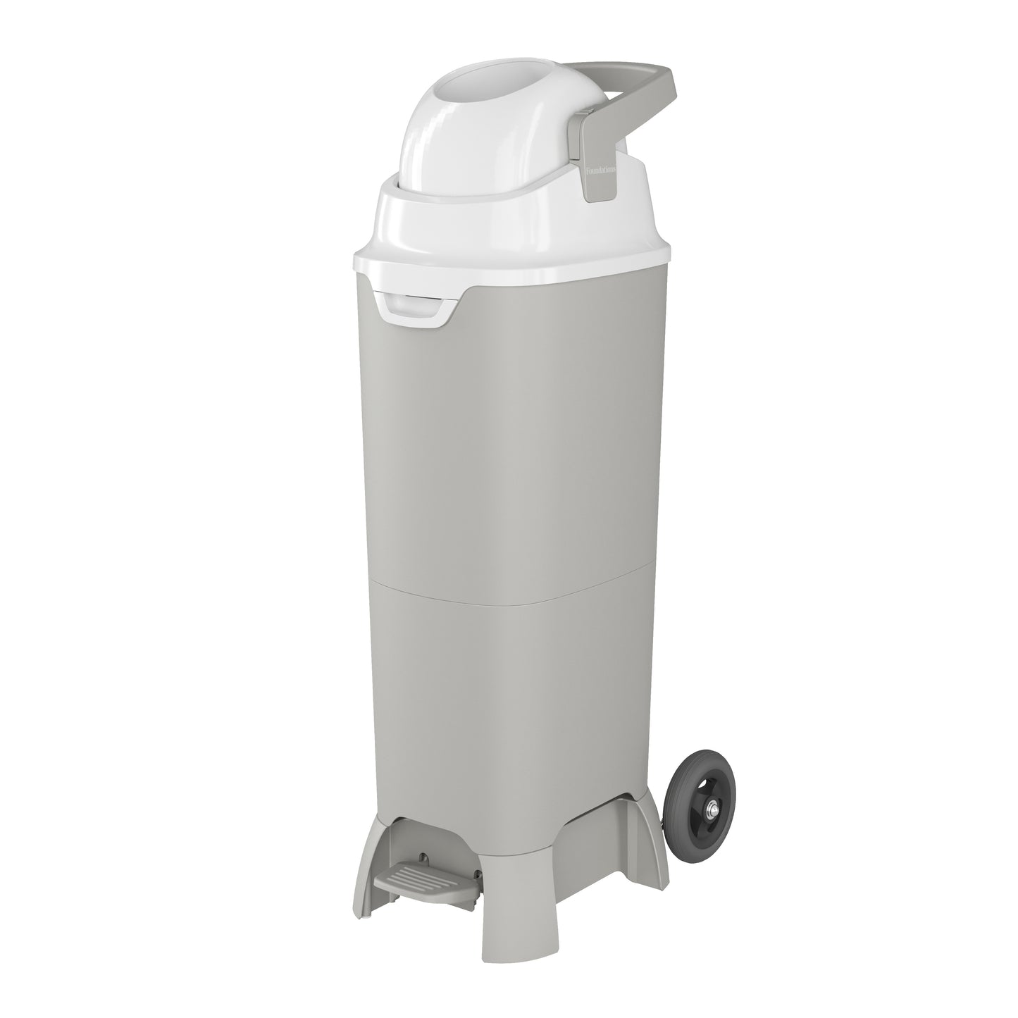Foundations Pro Series Hands-Free Diaper Pail (with wheels)