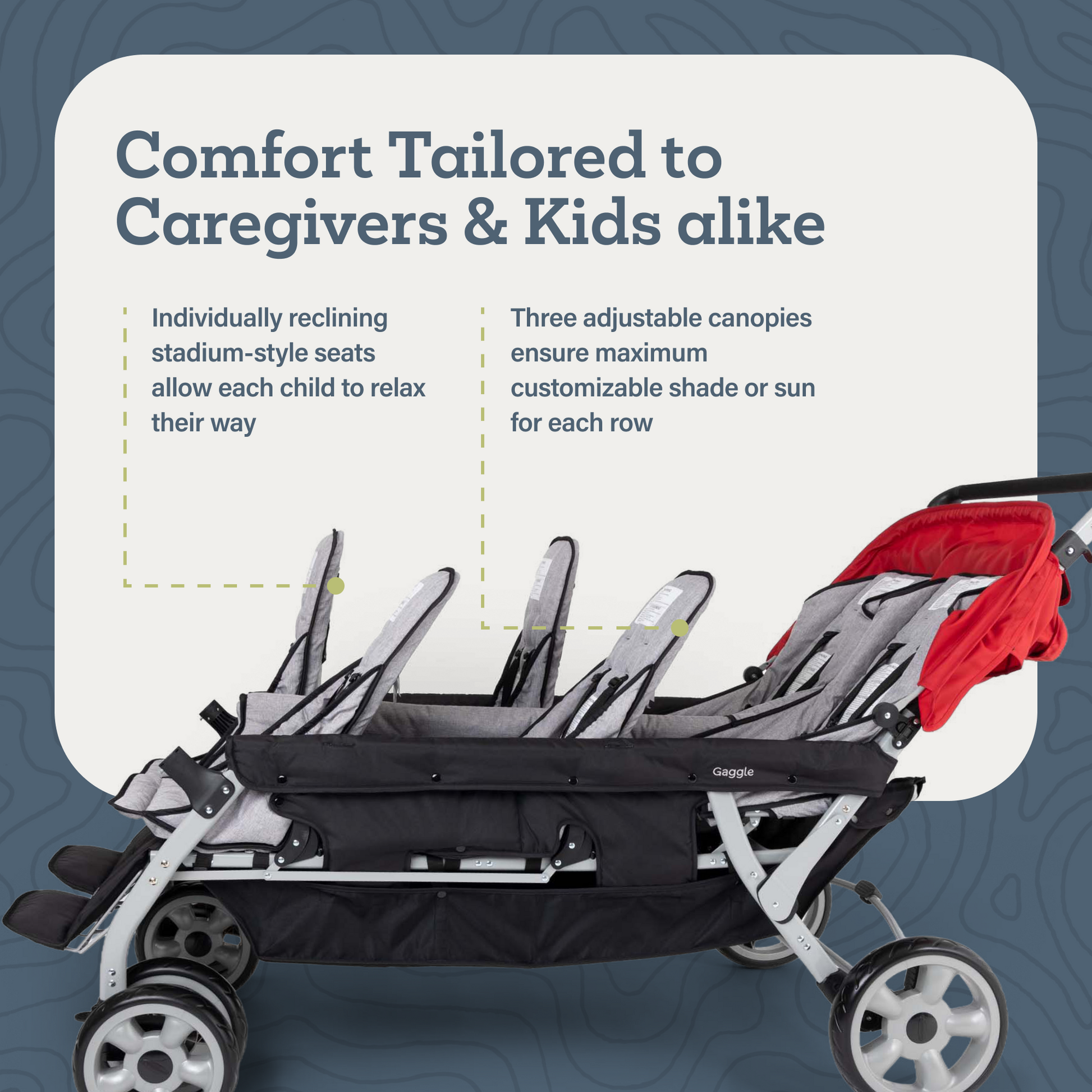 Jamboree 6 Seat Stroller