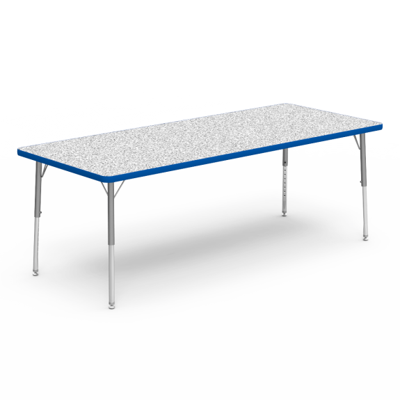 4000 Series Table 30" x 72" Rectangle 17"-25" Adjustable