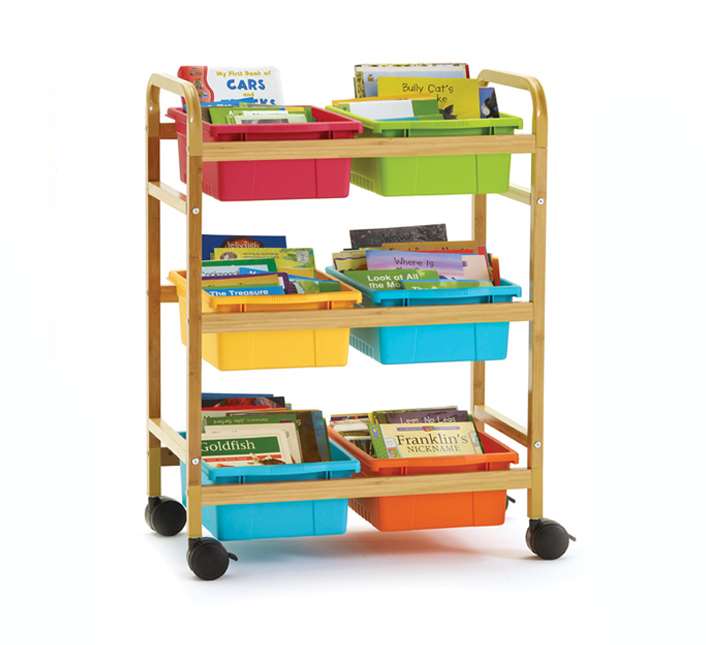 Bamboo Book Browser Carts