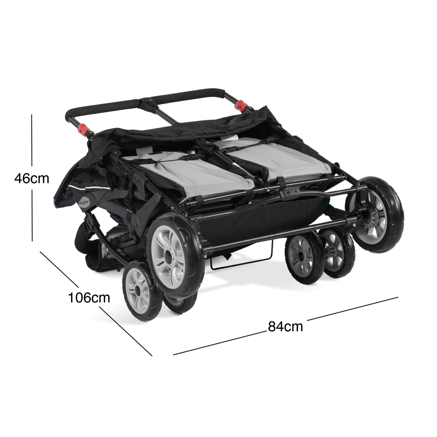 Compass 4 Seat Quad Stroller
