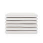 SafeFit Zippered Sheets - 1" Portable/Travel Yard Mattress (6-Pack)