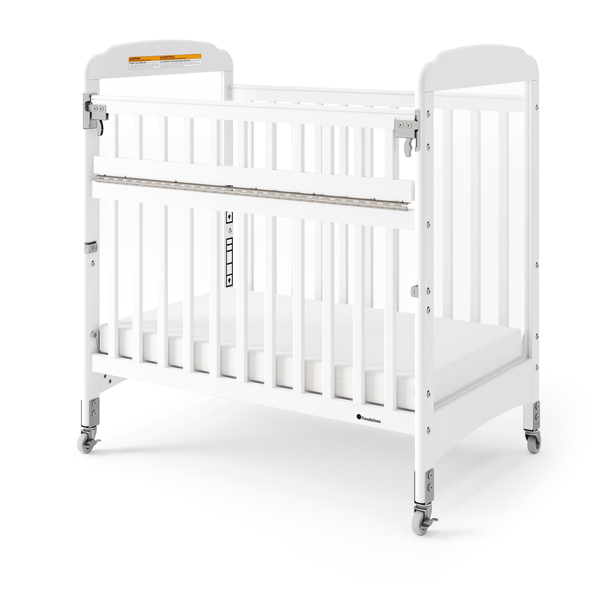 Next Gen Serenity SafeReach Clearview Compact Crib