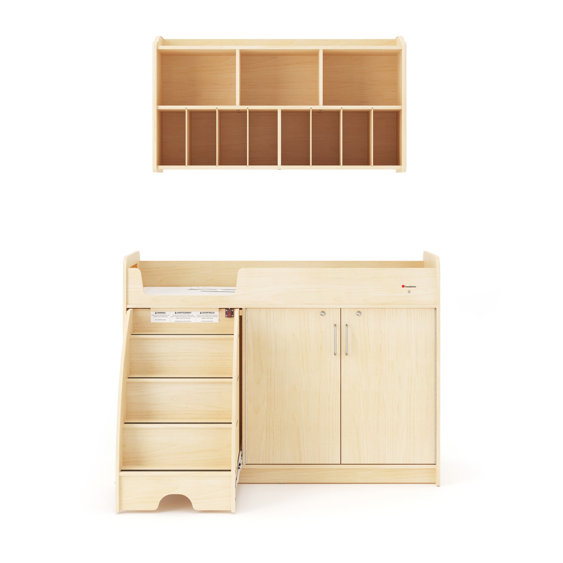 SafeStep Changing Table Bundle with Wall Organizer