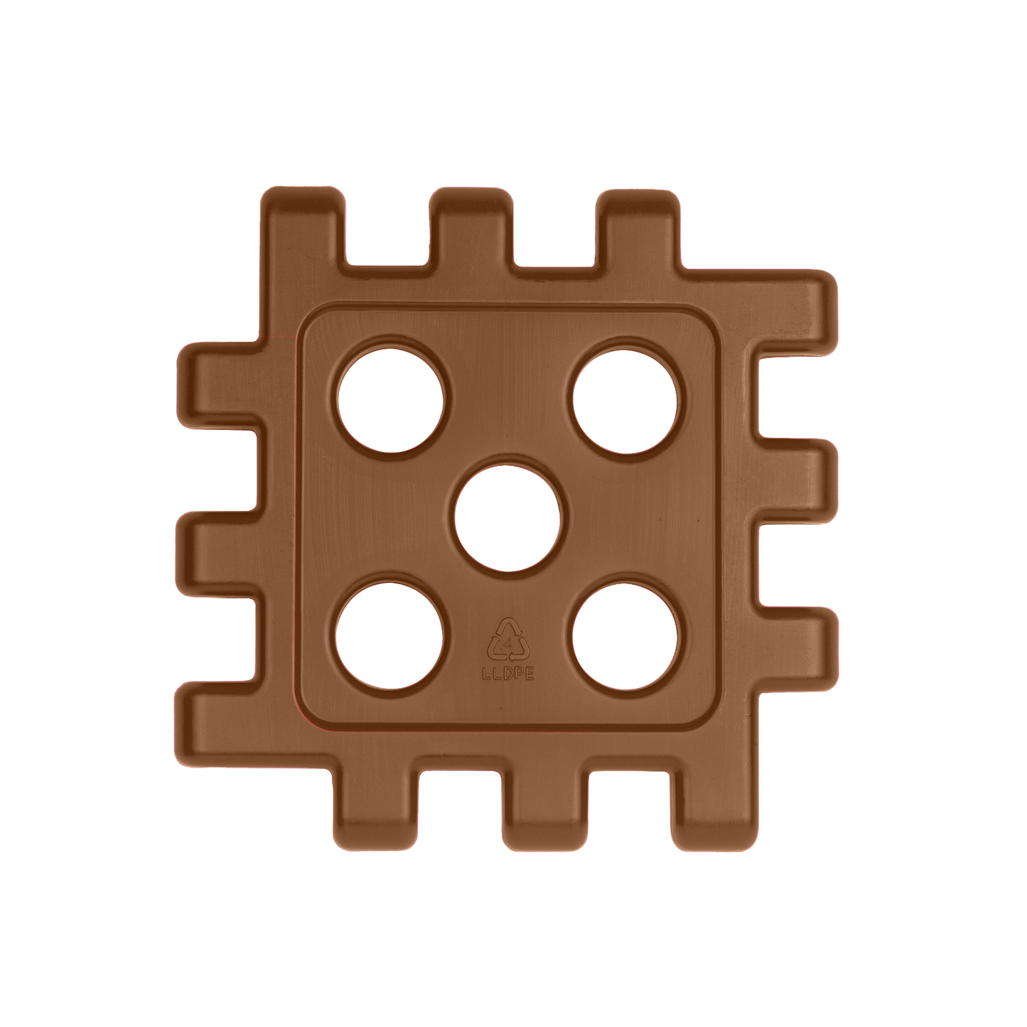 CarePlay Grid Blocks, Earthtone Multicolor