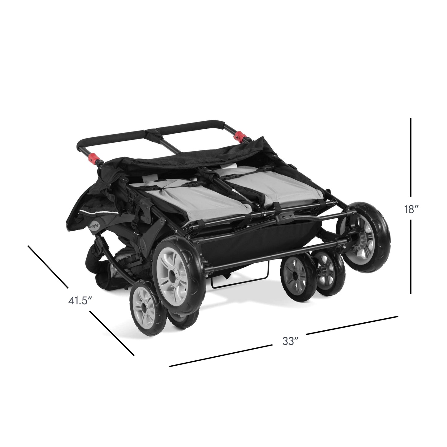 Compass 4 Seat Quad Stroller