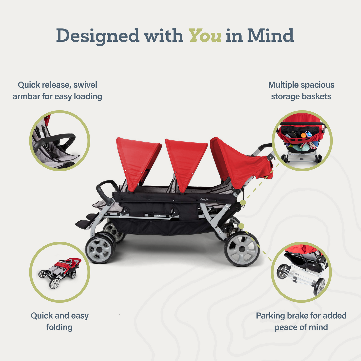 Jamboree 6 Seat Stroller