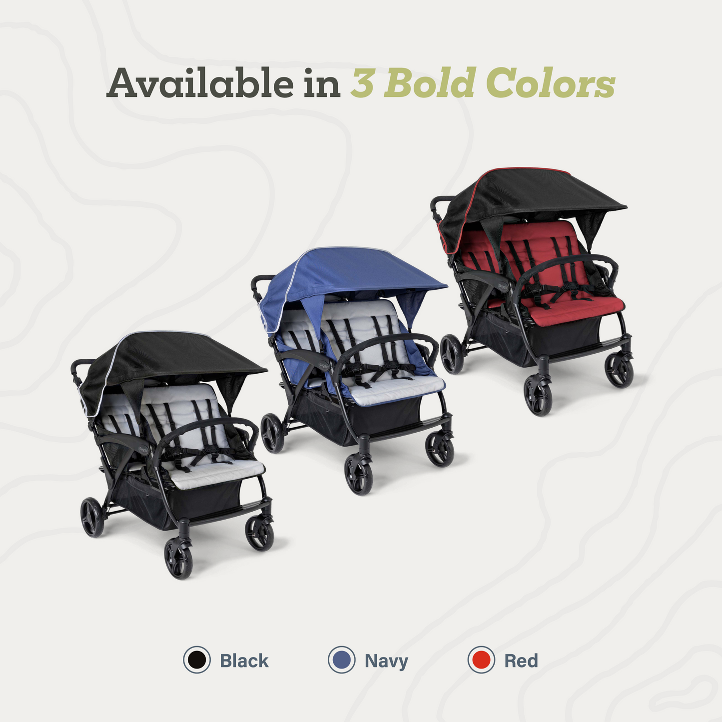 Odyssey 4 Seat Quad Stroller