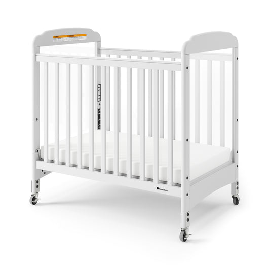 Next Gen Serenity Fixed-Side Clearview Compact Crib