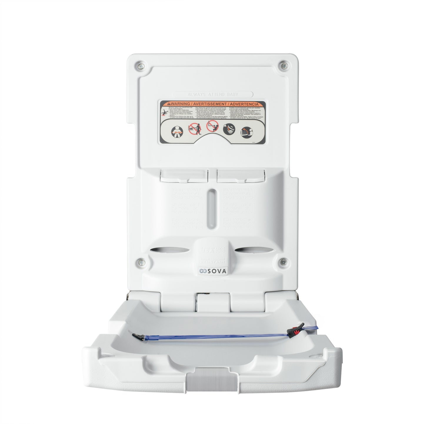 Origin Vertical Surface Mount Changing Station (EZ Mount Backer Plate Included)