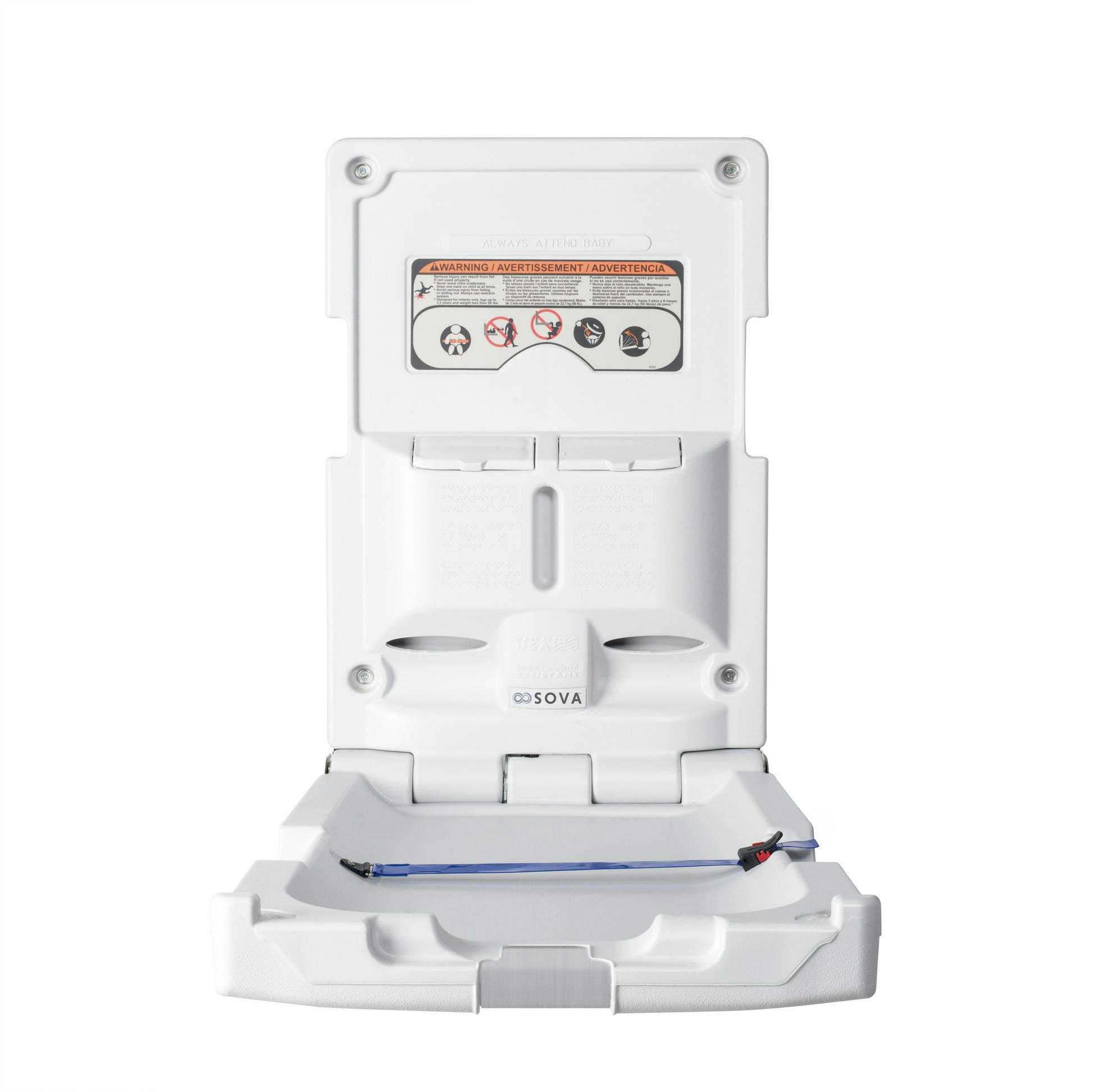 Origin Vertical Surface Mount Changing Station (EZ Mount Backer Plate Included)
