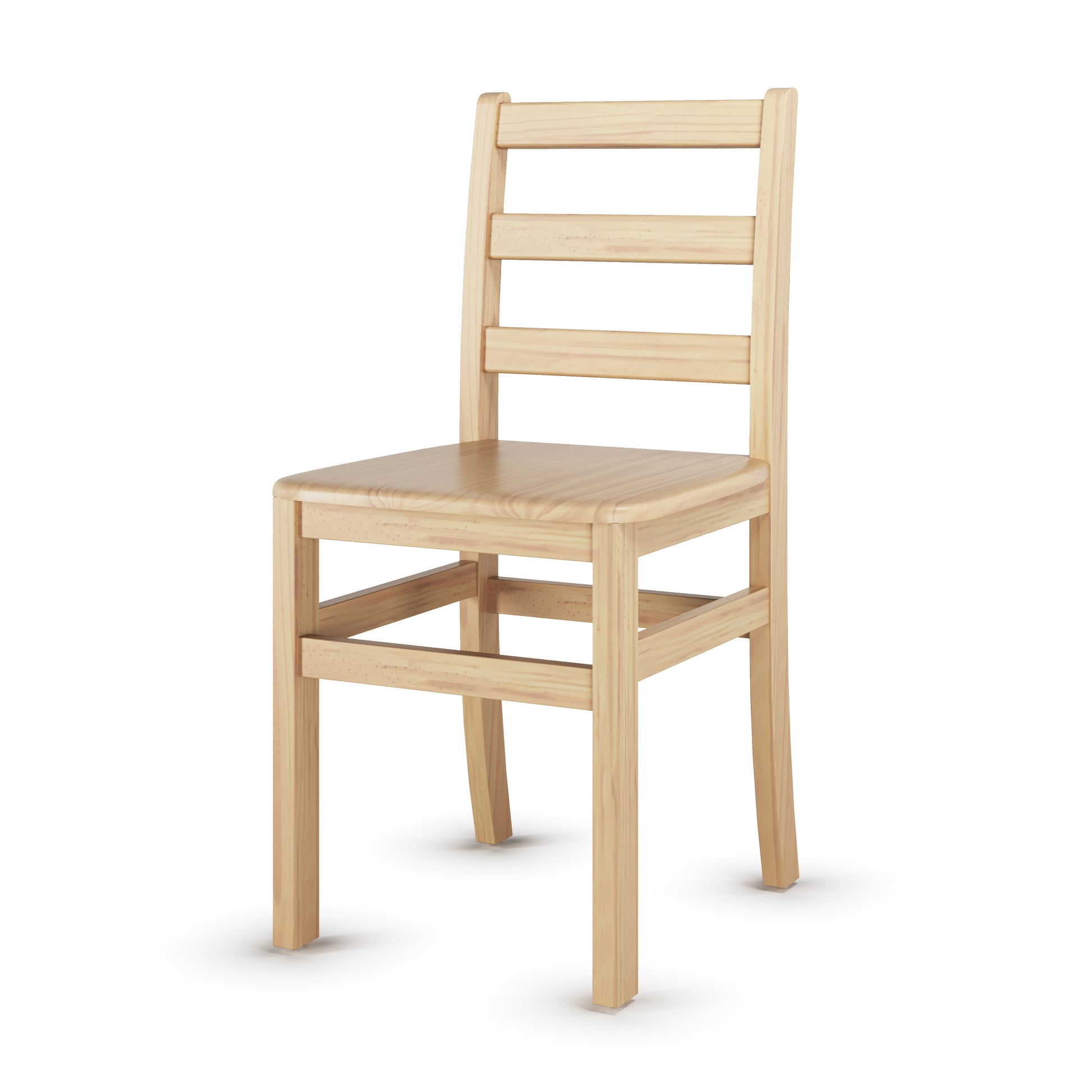 Little Innovator Hardwood Ladderback Teacher Chair, 18"