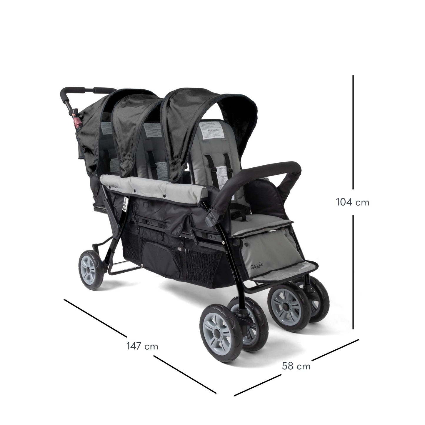 Compass Trio Triple Stroller