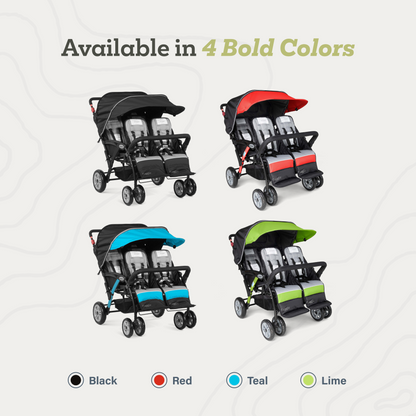Compass 4 Seat Quad Stroller