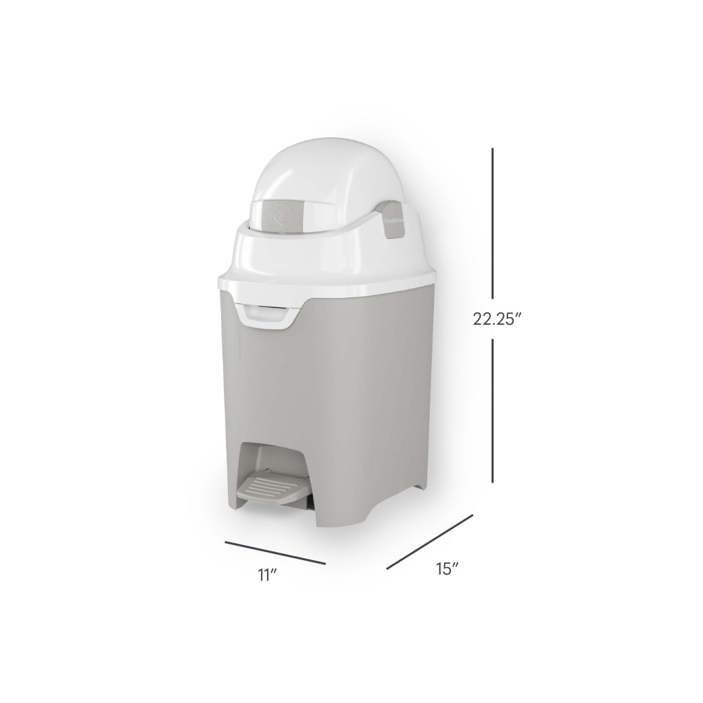 Foundations Mini Hands-Free Diaper Pail