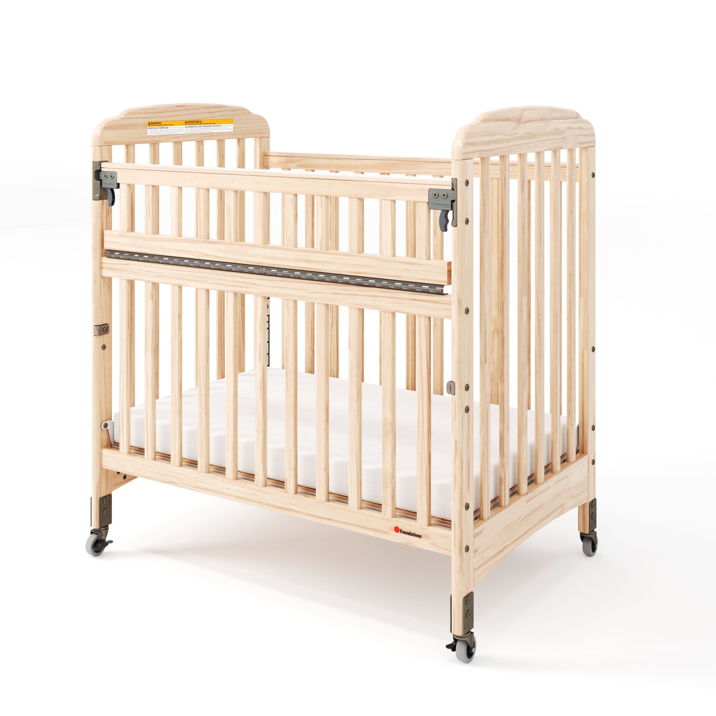 Next Gen Serenity SafeReach Slatted Compact Crib