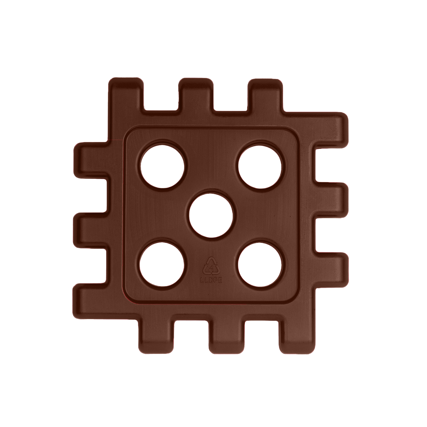 CarePlay Grid Blocks, Earthtone Multicolor