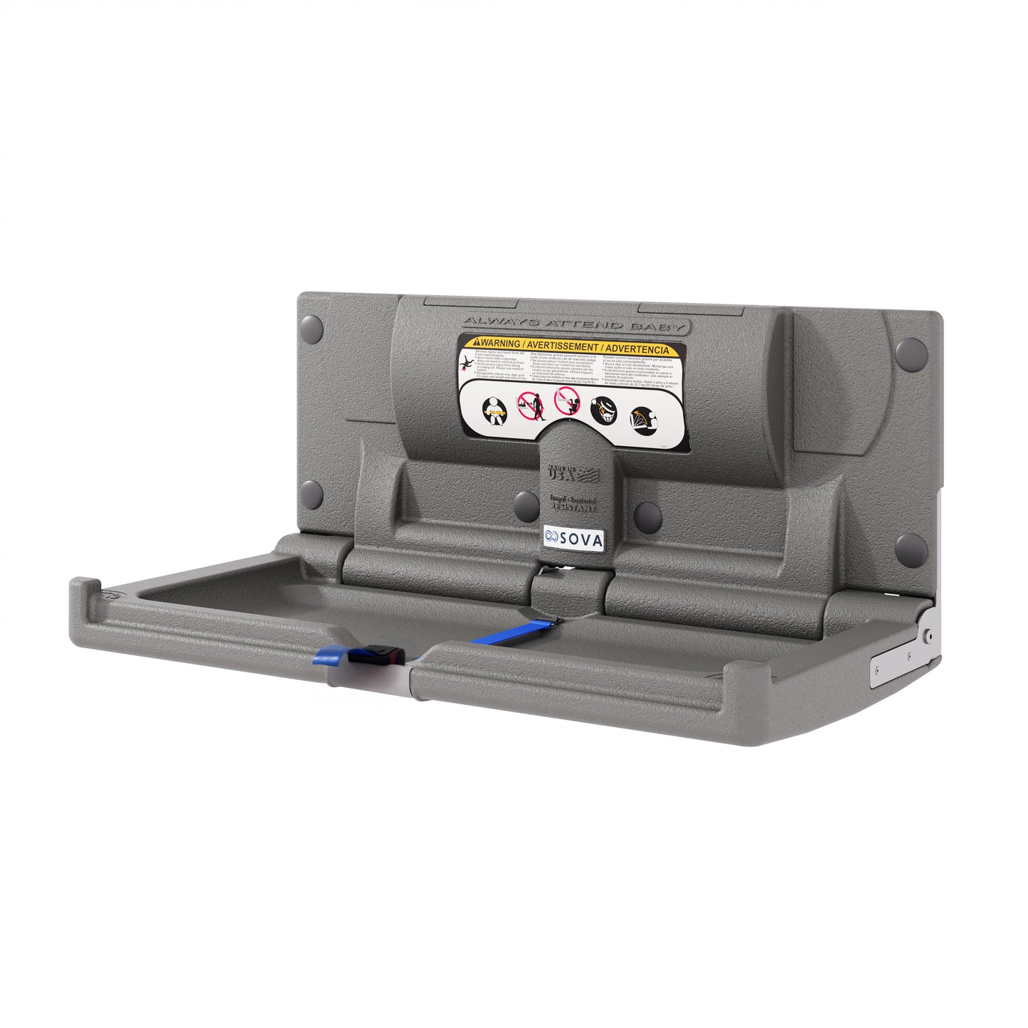 Origin Horizontal Surface Mount Changing Station (EZ Mount Backer Plate Not Included)