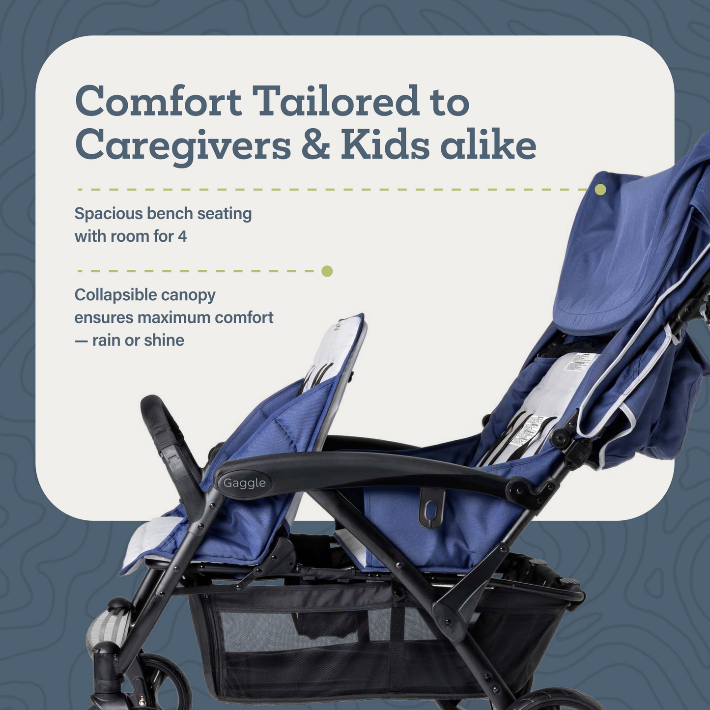 Odyssey 4 Seat Quad Stroller
