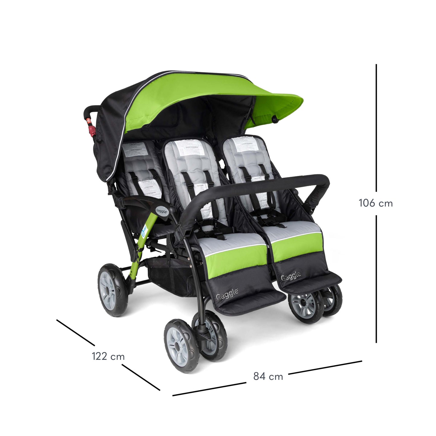Compass 4 Seat Quad Stroller