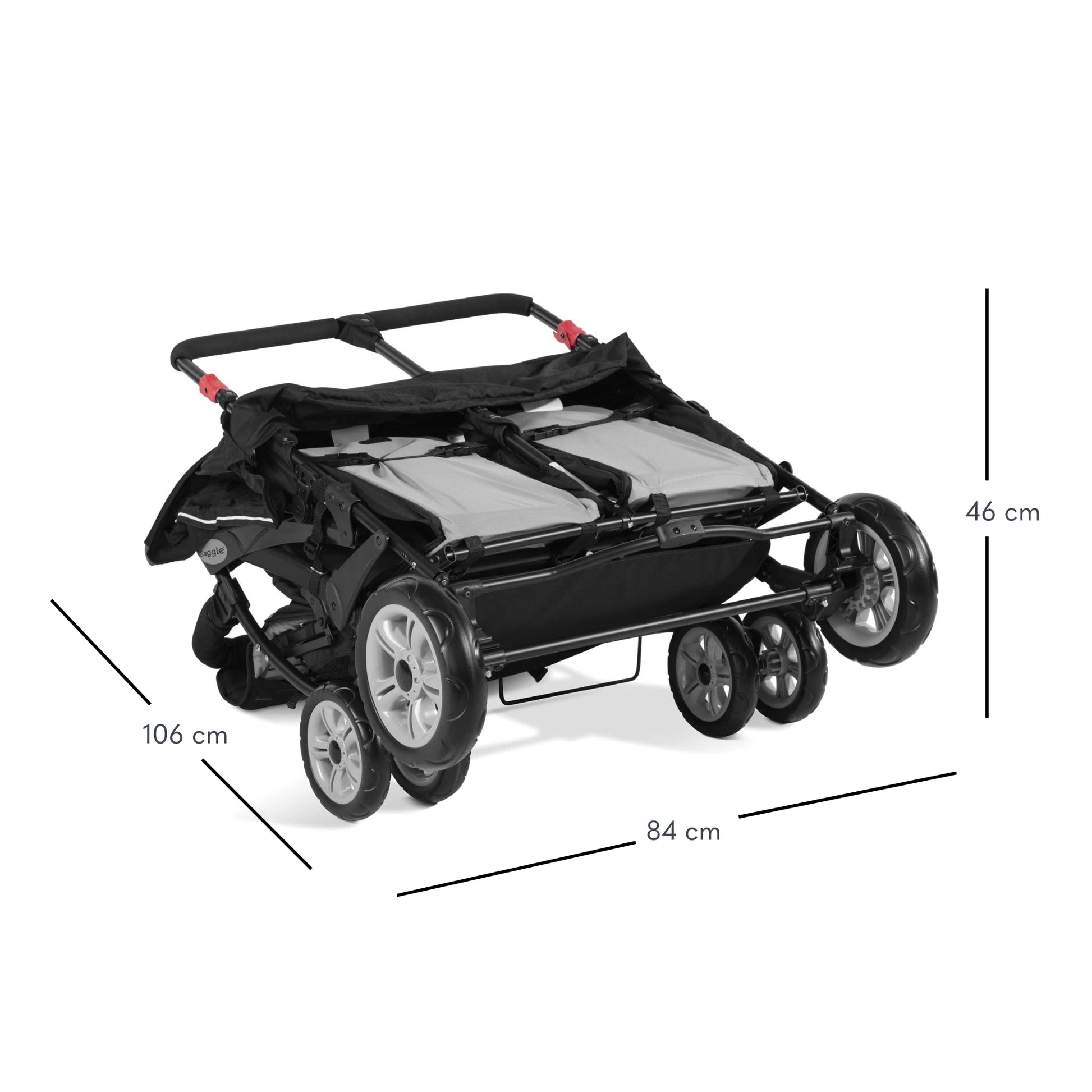 Compass 4 Seat Quad Stroller