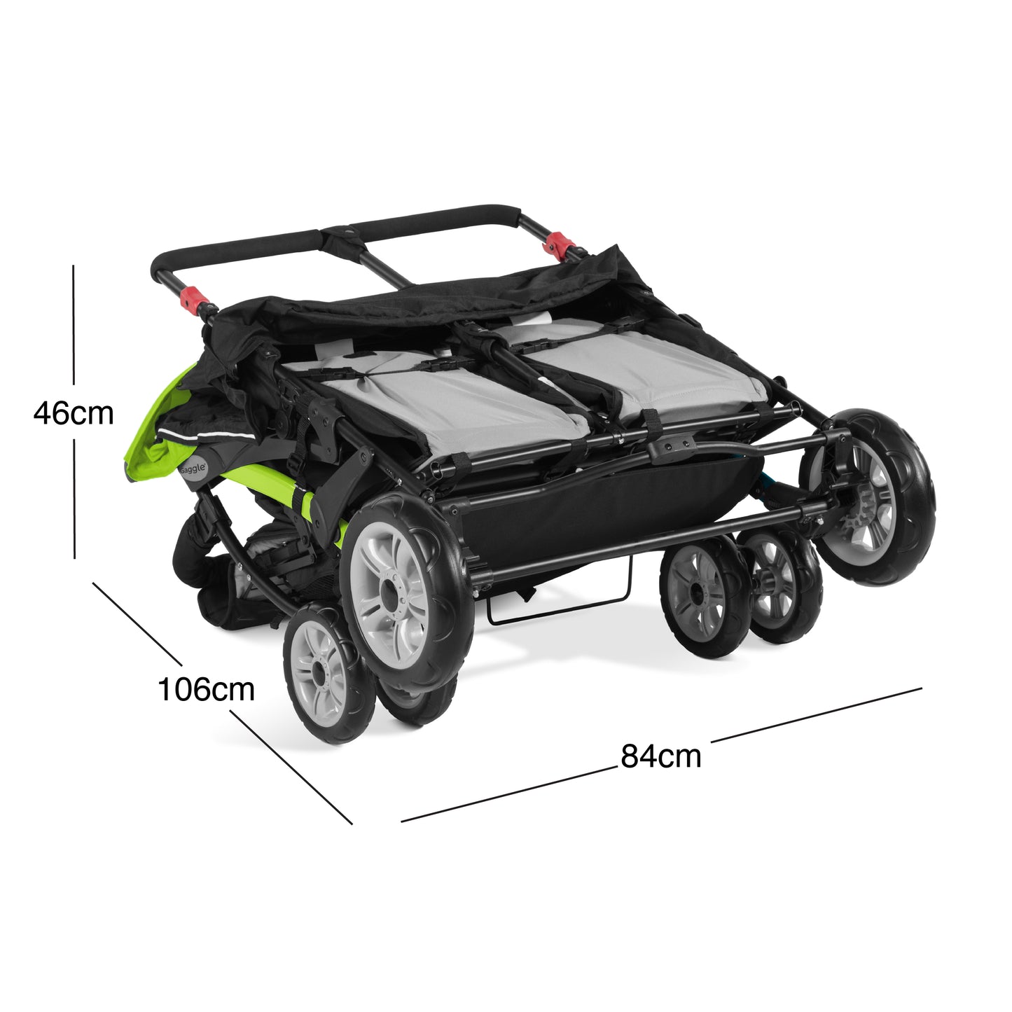 Compass 4 Seat Quad Stroller