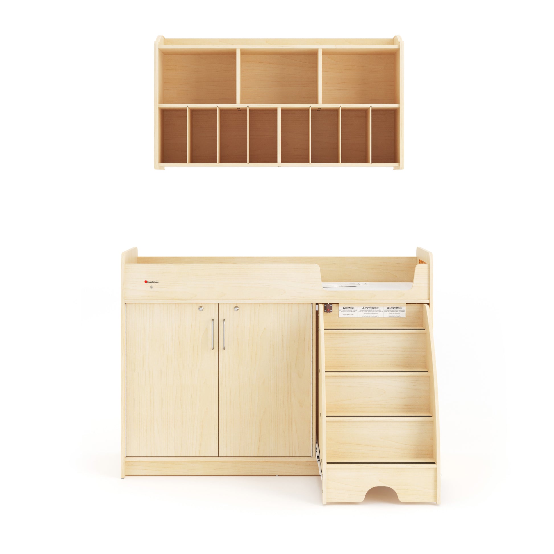 SafeStep Changing Table Bundle with Wall Organizer